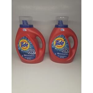 Tide Ultra Oxi Liquid Laundry Detergent, 44 Loads, 69 fl oz, HE Compatible